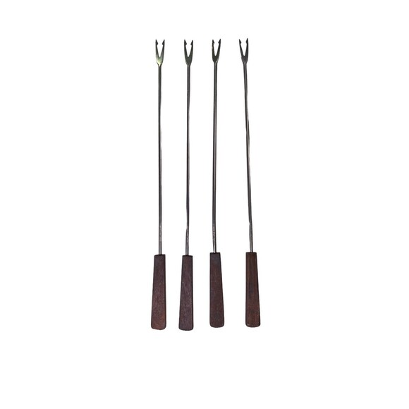 Kahlua Mini Fondue Pot Set w/4 Forks For Melting Chocolate (for Use w/Tealight) - Picture 11 of 14